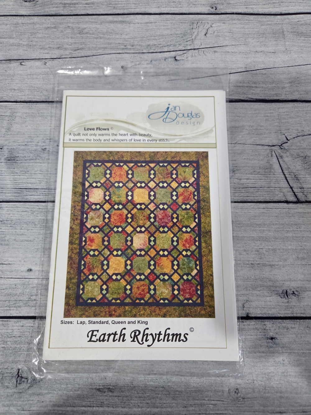 Jan Douglas Design Quilting Pattern Earth Rhythms